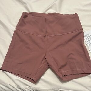 Lululemon Women's Spiced Chai Wunder Train HR 6” Shorts